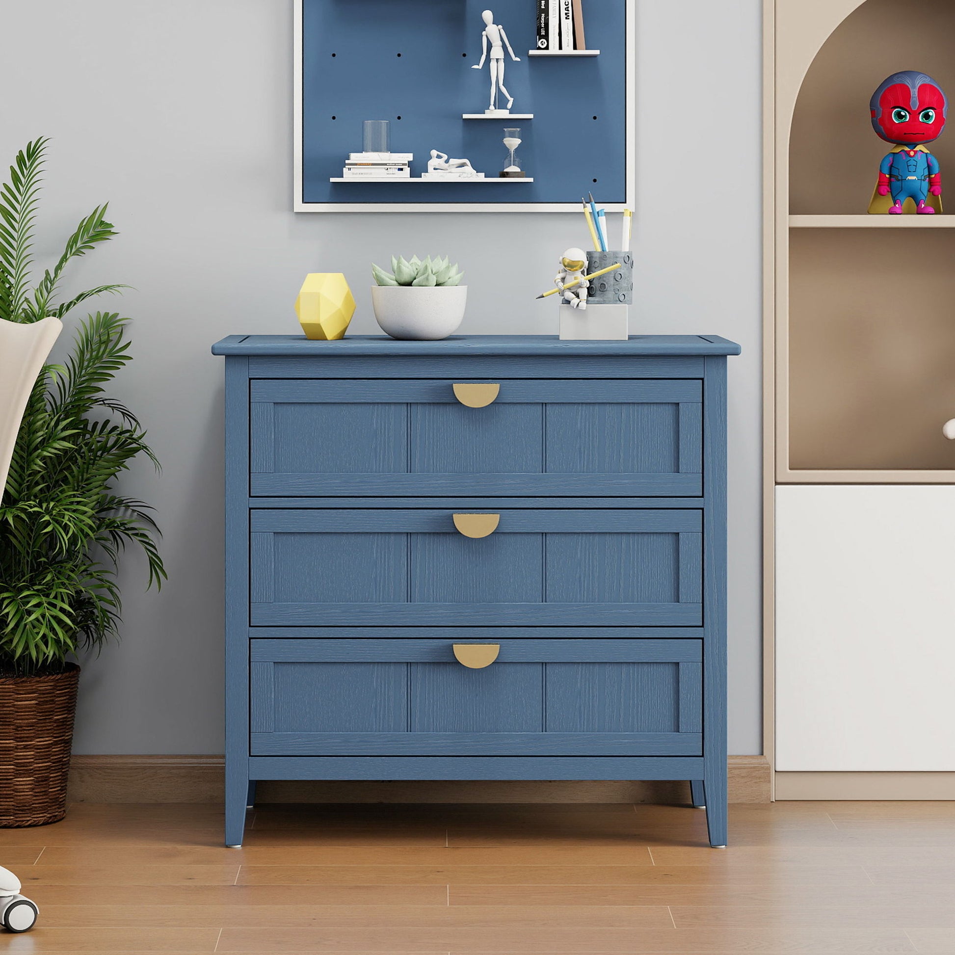 Classic 3 Drawer Cabinet - The Sleep Loft - Online Mattress Showroom NYC