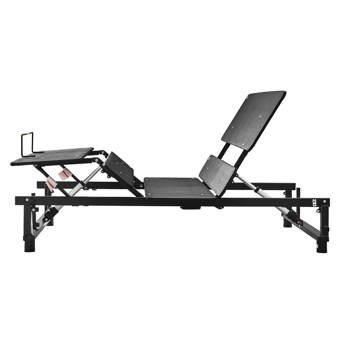 Adjustable Bed Base Frame With Head And Foot Incline And Wireless Remote