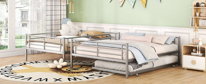 Steel Construction Bunk Bed - The Sleep Loft - Online Mattress Showroom NYC