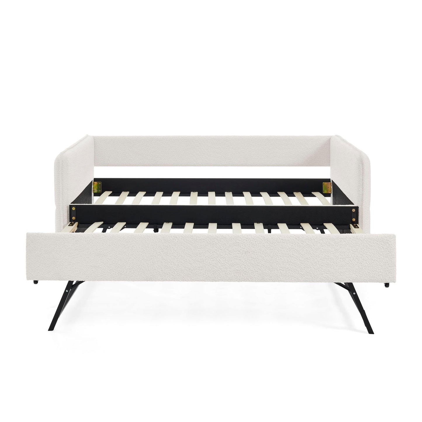 Upholstered Daybed With Pop Up Trundle - The Sleep Loft - Online Mattress Showroom NYC