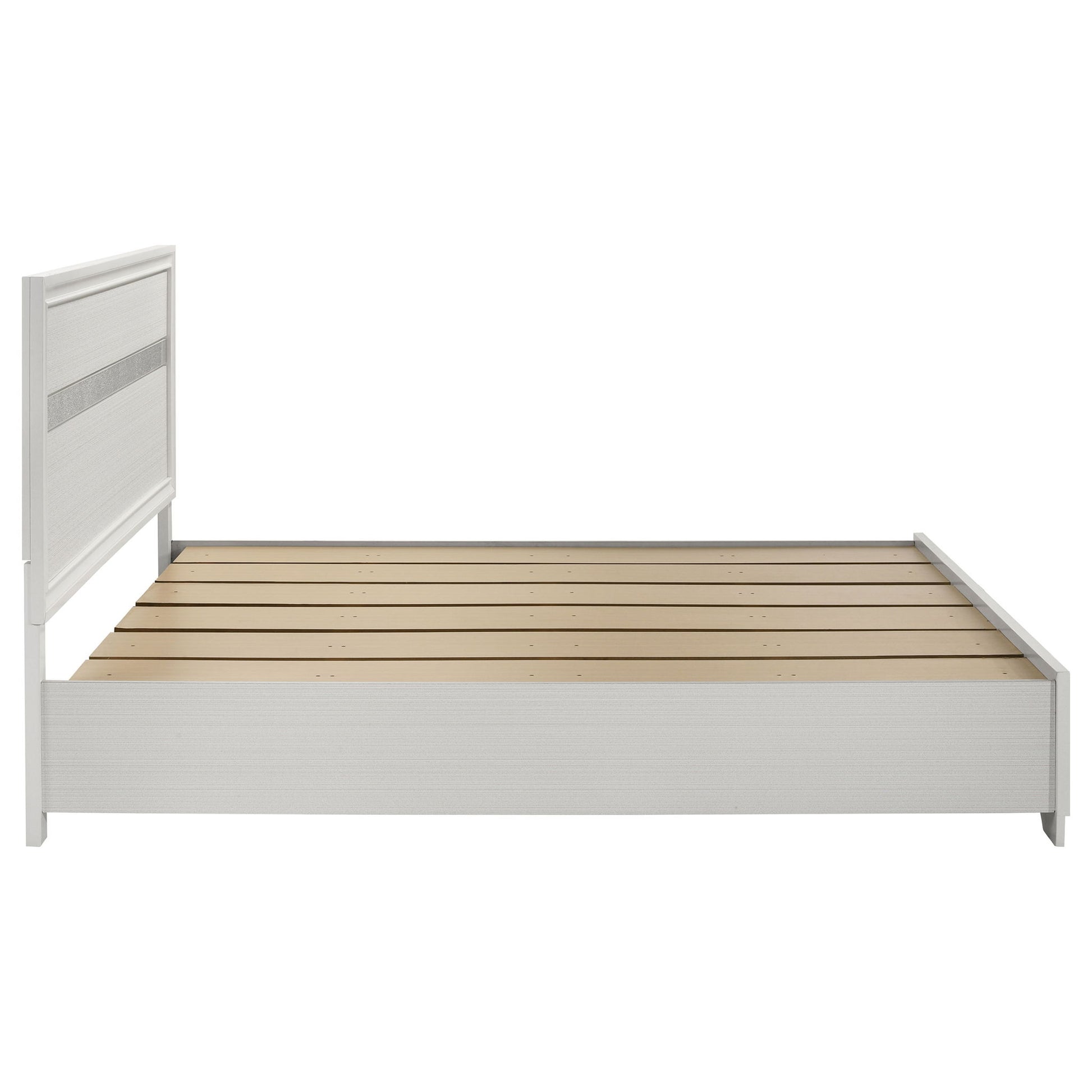 California King Storage Platform Bed With 2 Drawer - White - The Sleep Loft - Online Mattress Showroom NYC