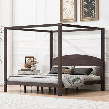 anopy Platform Bed With Headboard And Support Legs - The Sleep Loft - Online Mattress Showroom NYC