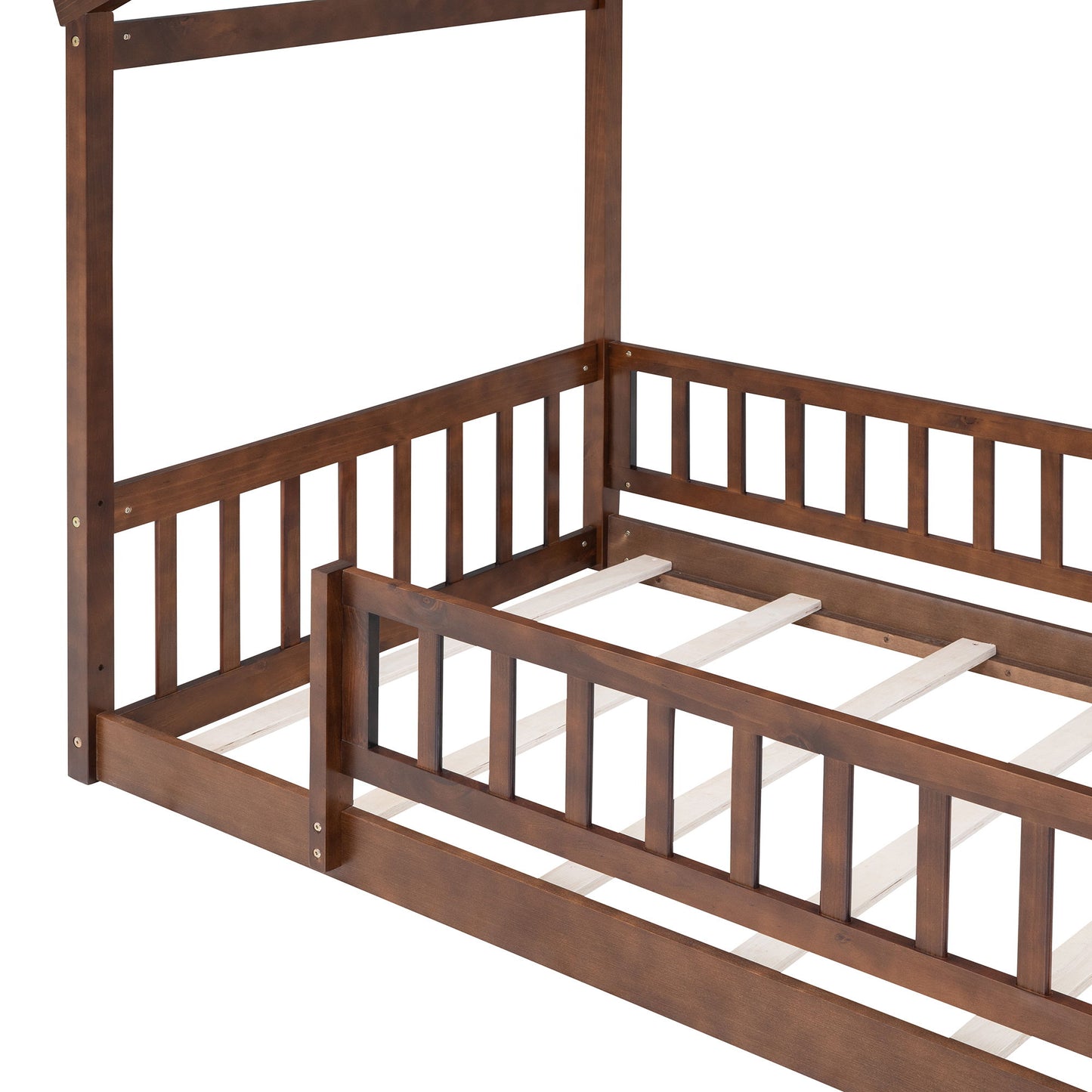Bed House Bed Frame With Fence - The Sleep Loft - Online Mattress Showroom NYC