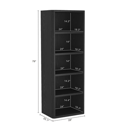 Rivington - Open Bookcase - The Sleep Loft - Online Mattress Showroom NYC