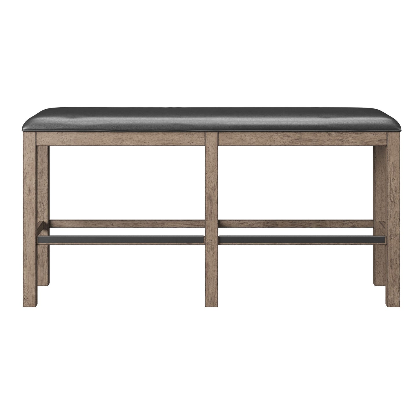 Bar Height Bench - Brown - The Sleep Loft - Online Mattress Showroom NYC
