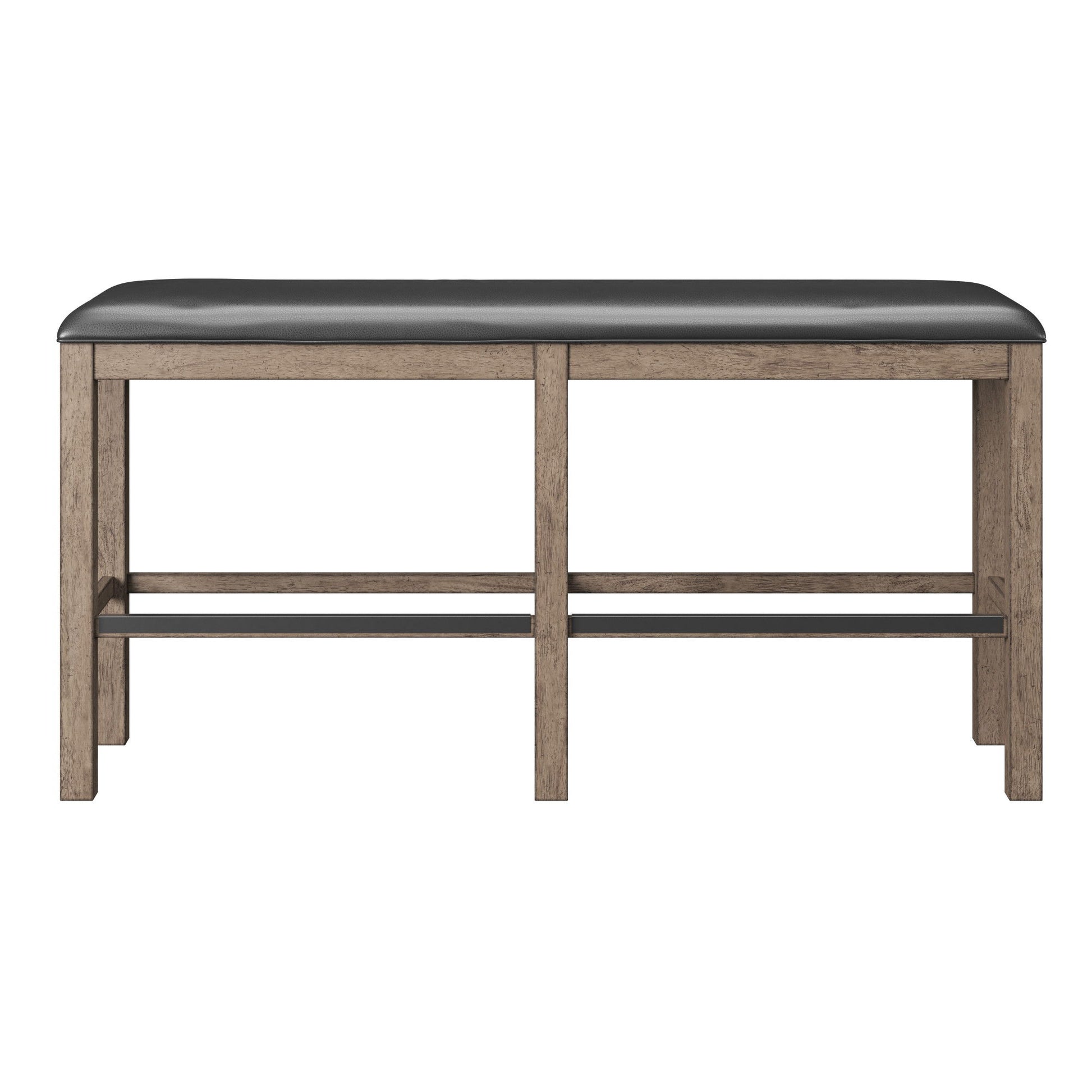 Bar Height Bench - Brown - The Sleep Loft - Online Mattress Showroom NYC