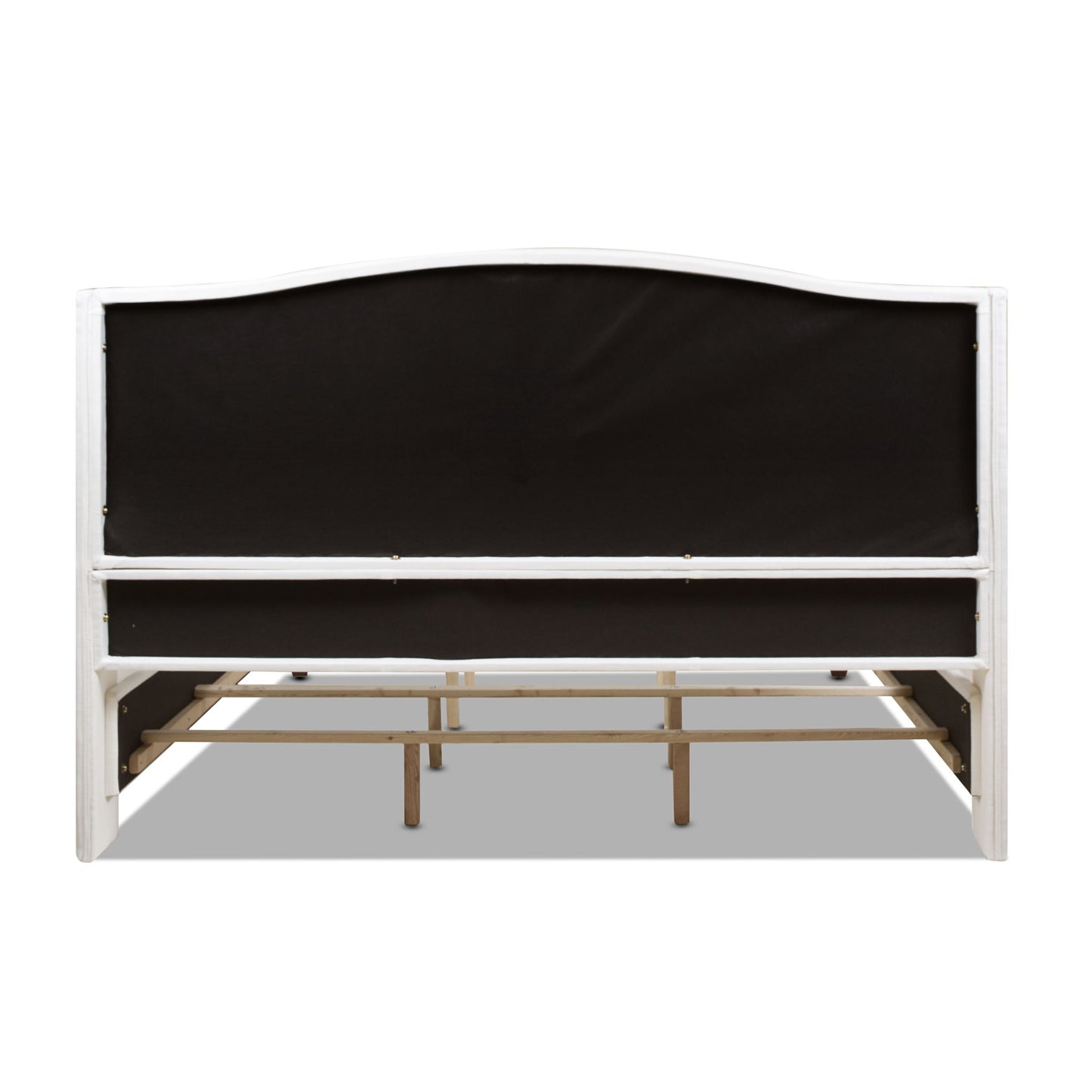Carmen - Upholstered Wingback Panel Bed Frame