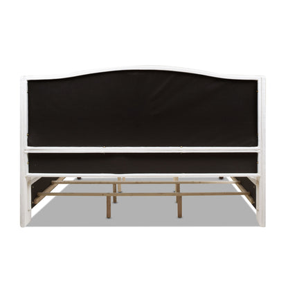 Carmen - Upholstered Wingback Panel Bed Frame