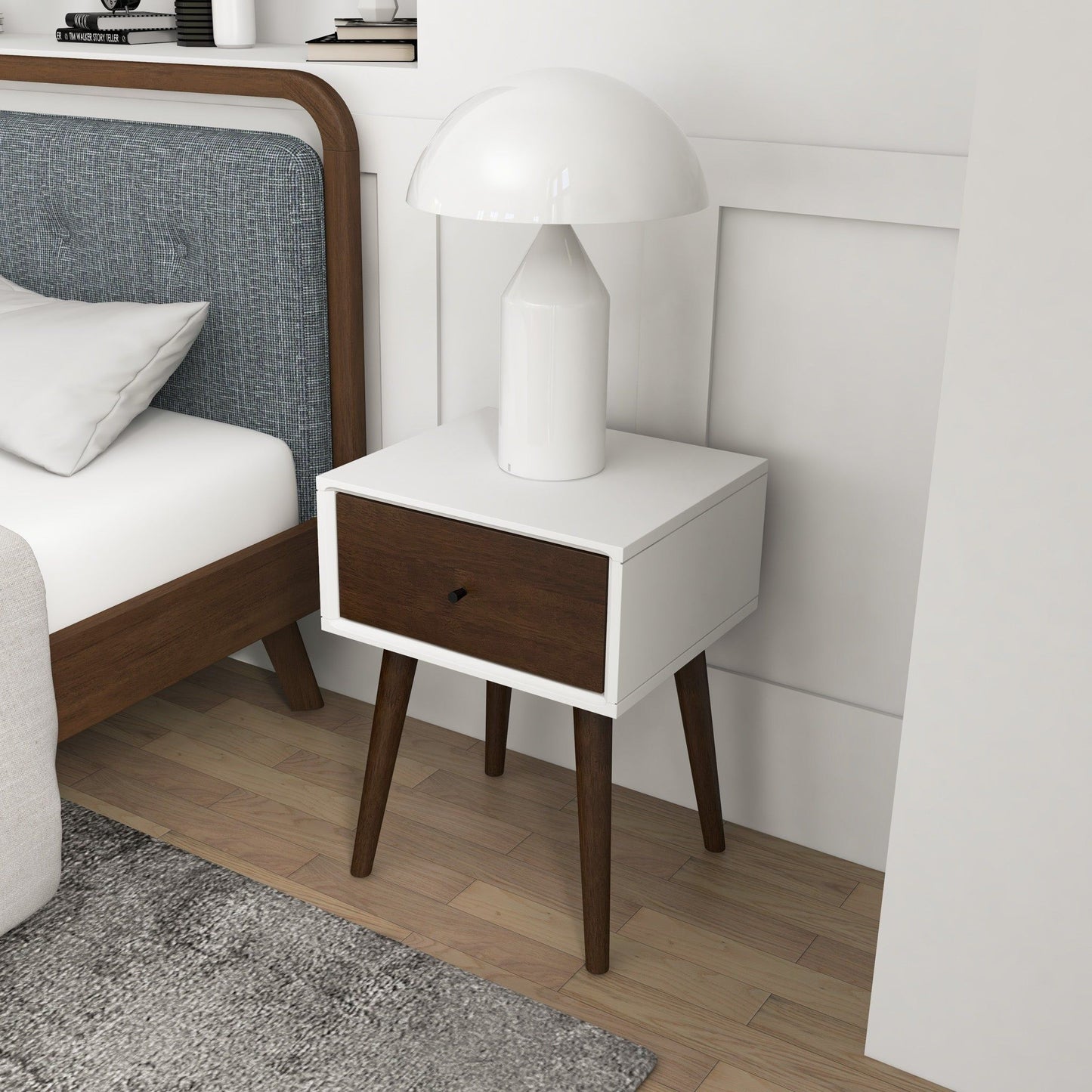 Avery - Modern Design Night Stand - The Sleep Loft - Online Mattress Showroom NYC