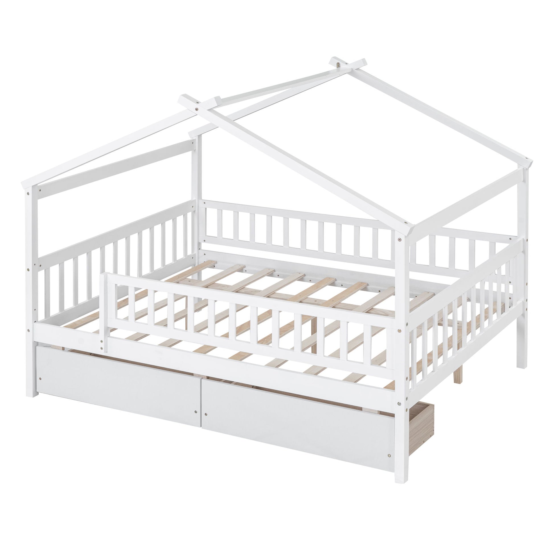 House Bed With 2 Drawers - The Sleep Loft - Online Mattress Showroom NYC