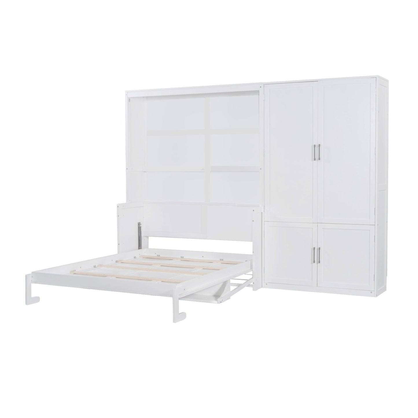 Murphy Elegant Wall Bed With Closet - The Sleep Loft - Online Mattress Showroom NYC