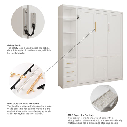 Folding Vertical Murphy Wall Bed - The Sleep Loft - Online Mattress Showroom NYC