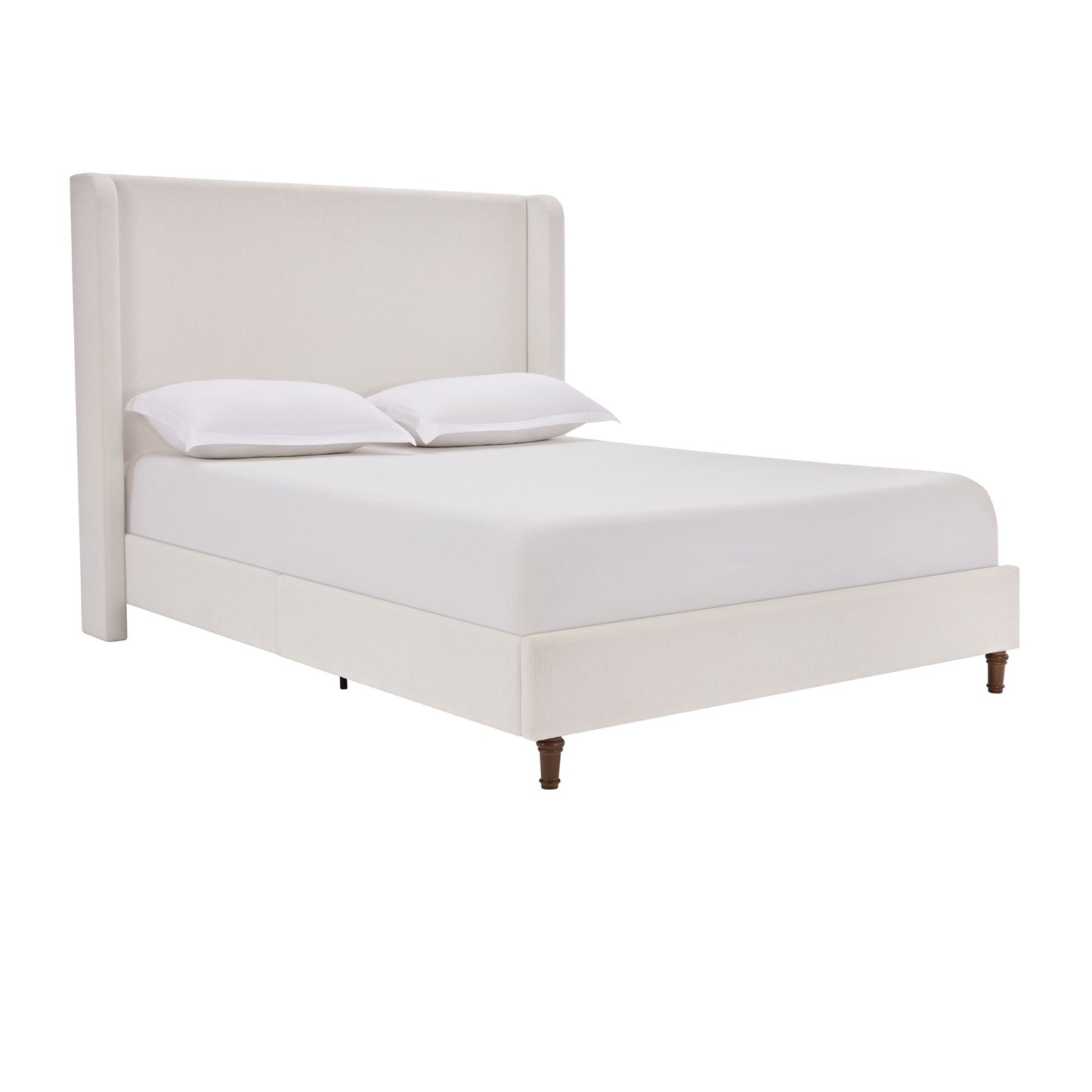 Harper - Tall Headboard Upholstered Bed / High Headboard / Elegant Simplicity / No Box Spring Needed - The Sleep Loft - Online Mattress Showroom NYC