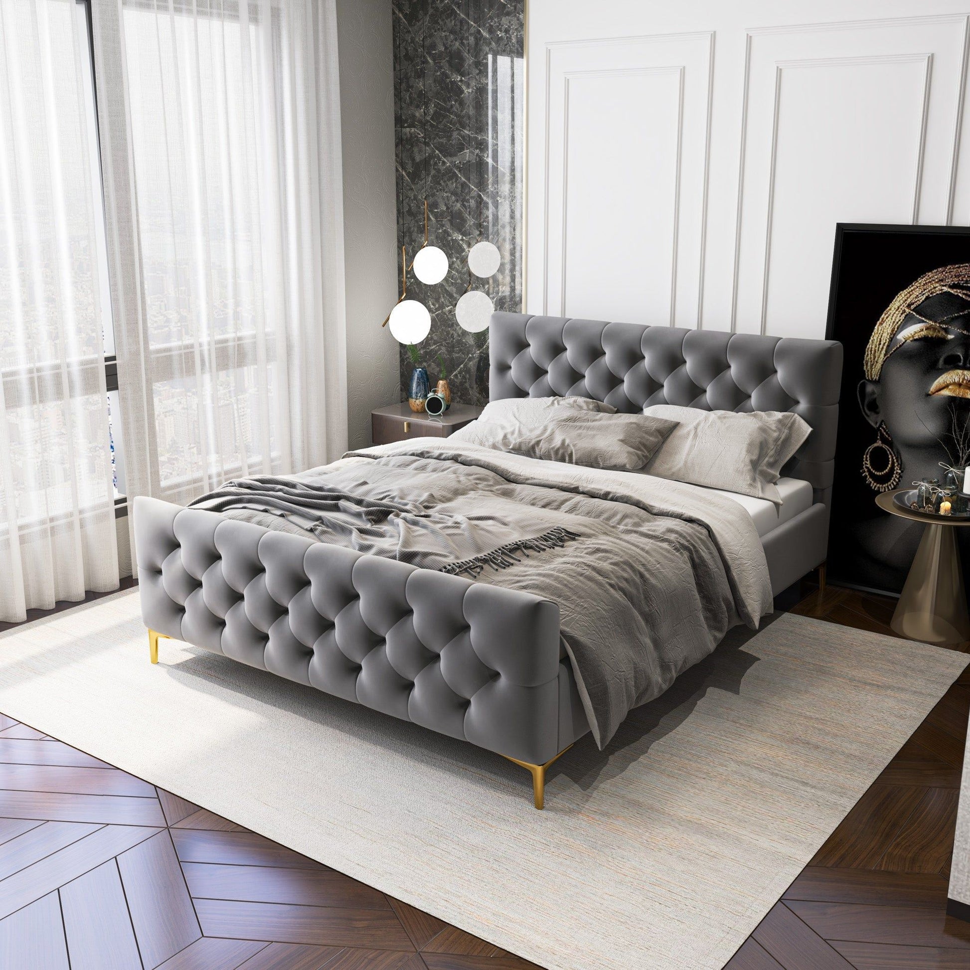 Bailey - Elegant Design Bed - The Sleep Loft - Online Mattress Showroom NYC