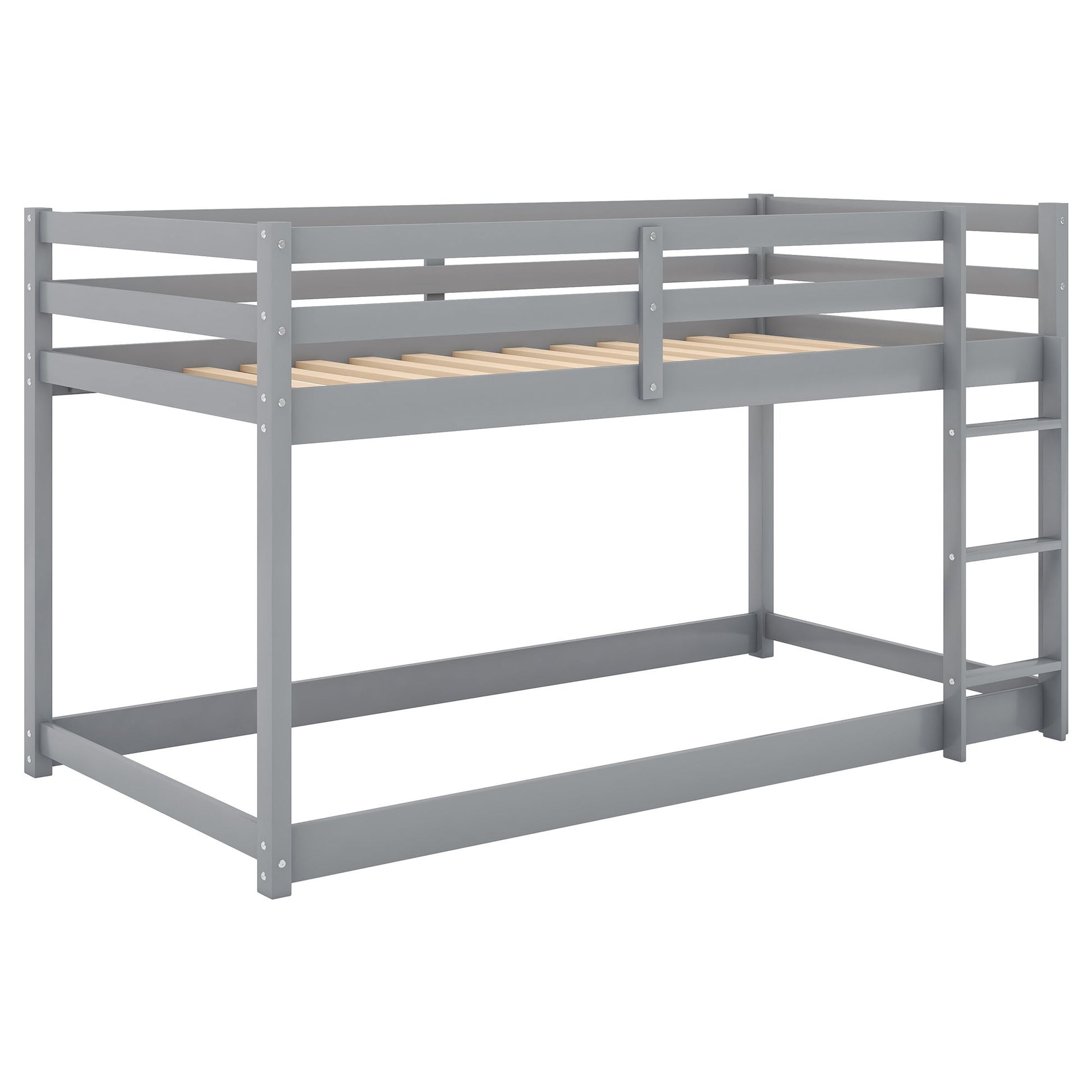 Floor Bunk Bed With Ladder - The Sleep Loft - Online Mattress Showroom NYC