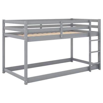 Floor Bunk Bed With Ladder - The Sleep Loft - Online Mattress Showroom NYC