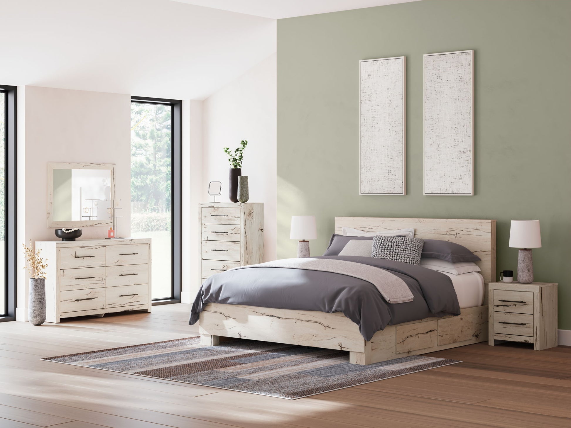 Lawroy - Panel Bed With Storage - The Sleep Loft - Online Mattress Showroom NYC