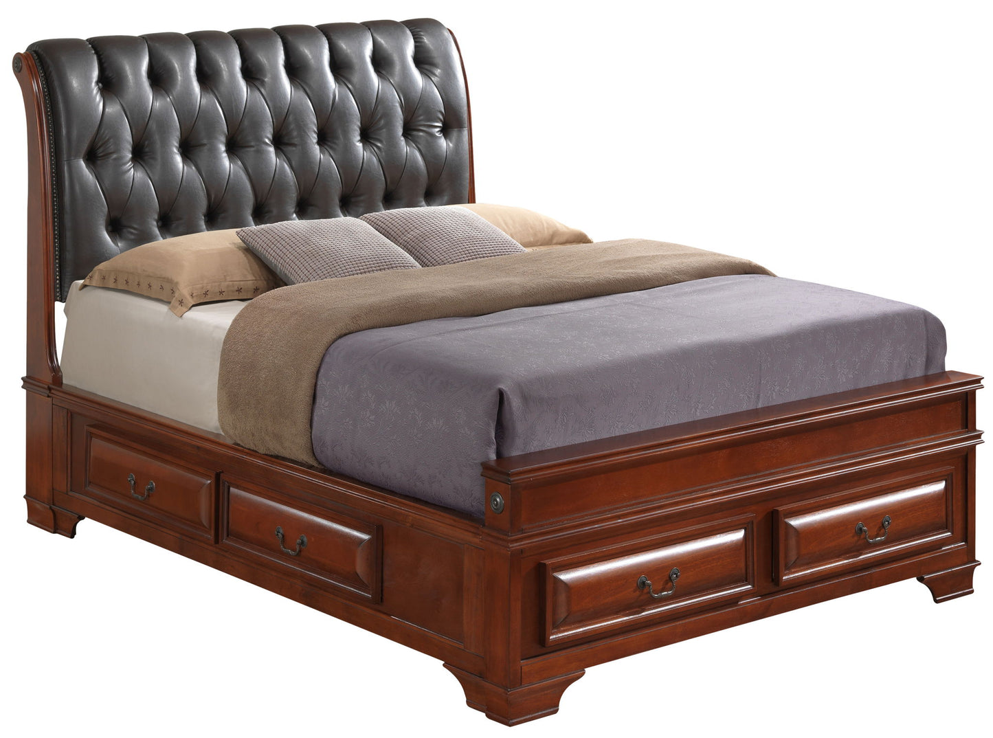 Storage Bed Elegant Transitional - The Sleep Loft - Online Mattress Showroom NYC