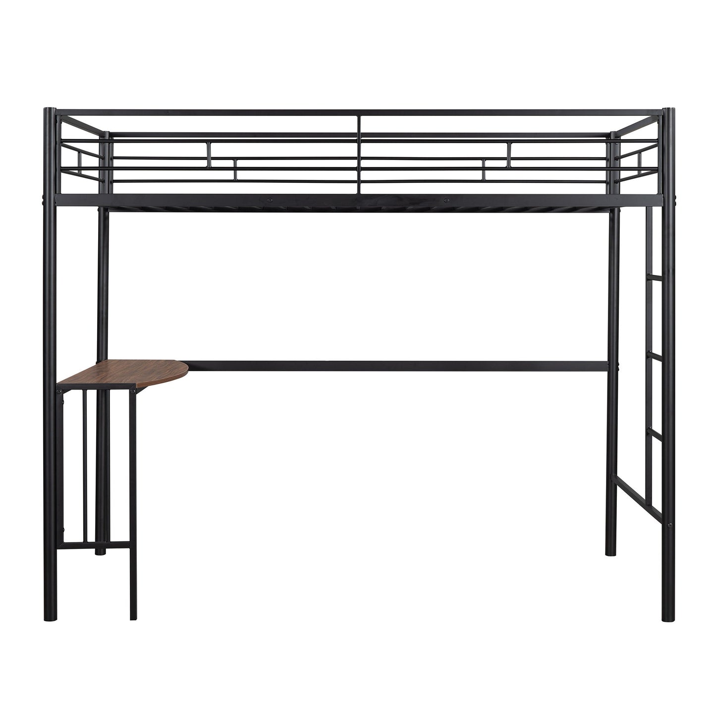 Bunk Bed With Desk, Ladder And Quality Slats For Bedroom - The Sleep Loft - Online Mattress Showroom NYC