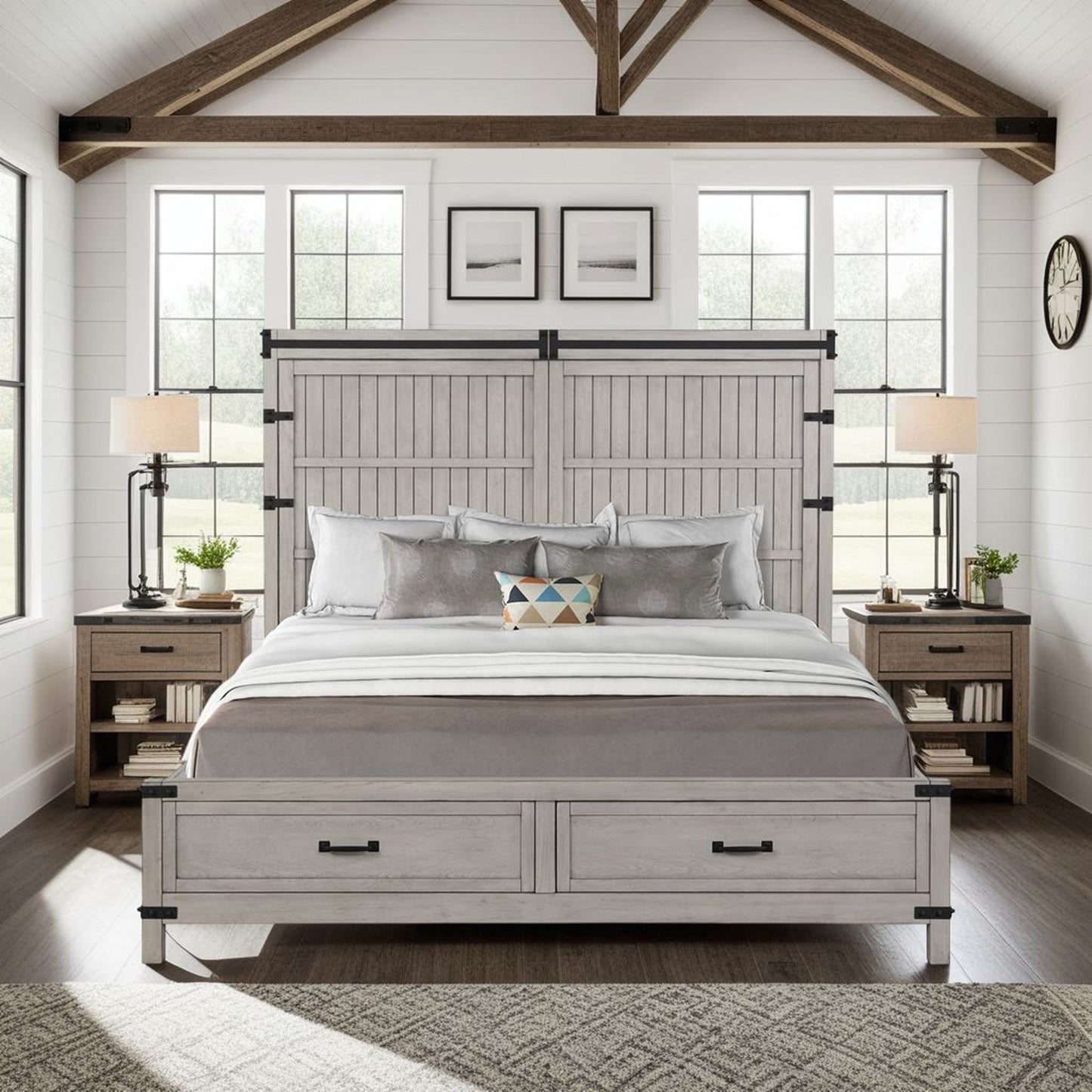 Alexandria - Storage Wood Bed - The Sleep Loft - Online Mattress Showroom NYC