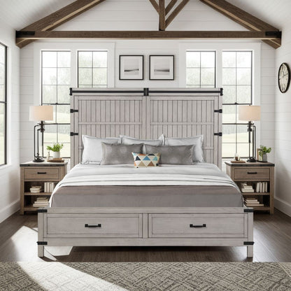 Alexandria - Storage Wood Bed - The Sleep Loft - Online Mattress Showroom NYC