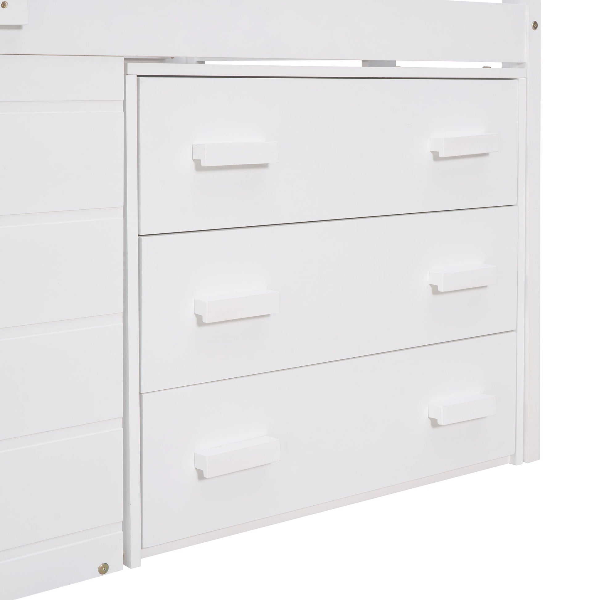 Loft Bed With Cabinet And Shelf - The Sleep Loft - Online Mattress Showroom NYC