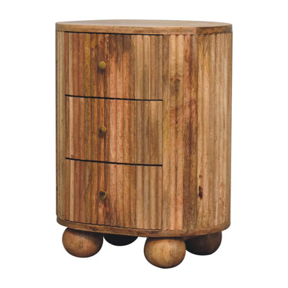 Soba - Ball Drawer Bedside Table - The Sleep Loft - Online Mattress Showroom NYC