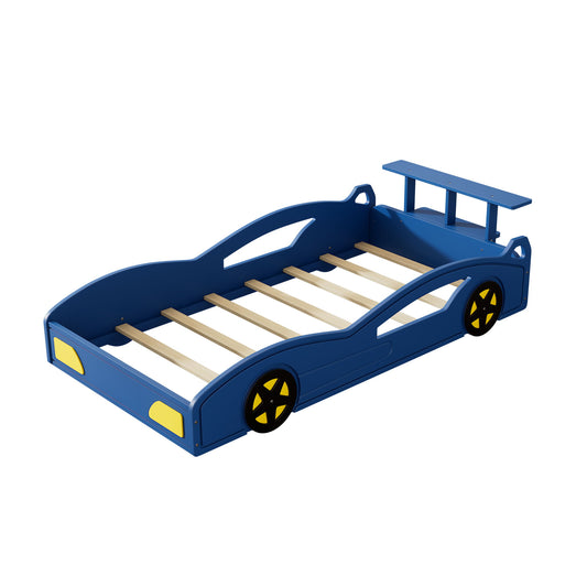 Race Car Platform Bed & Wheels - The Sleep Loft - Online Mattress Showroom NYC
