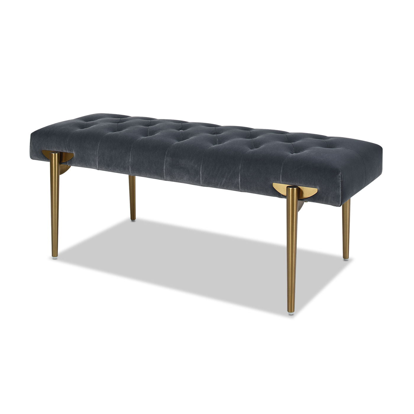 Aria - Upholstered Accent Bench - The Sleep Loft - Online Mattress Showroom NYC