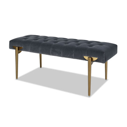 Aria - Upholstered Accent Bench - The Sleep Loft - Online Mattress Showroom NYC