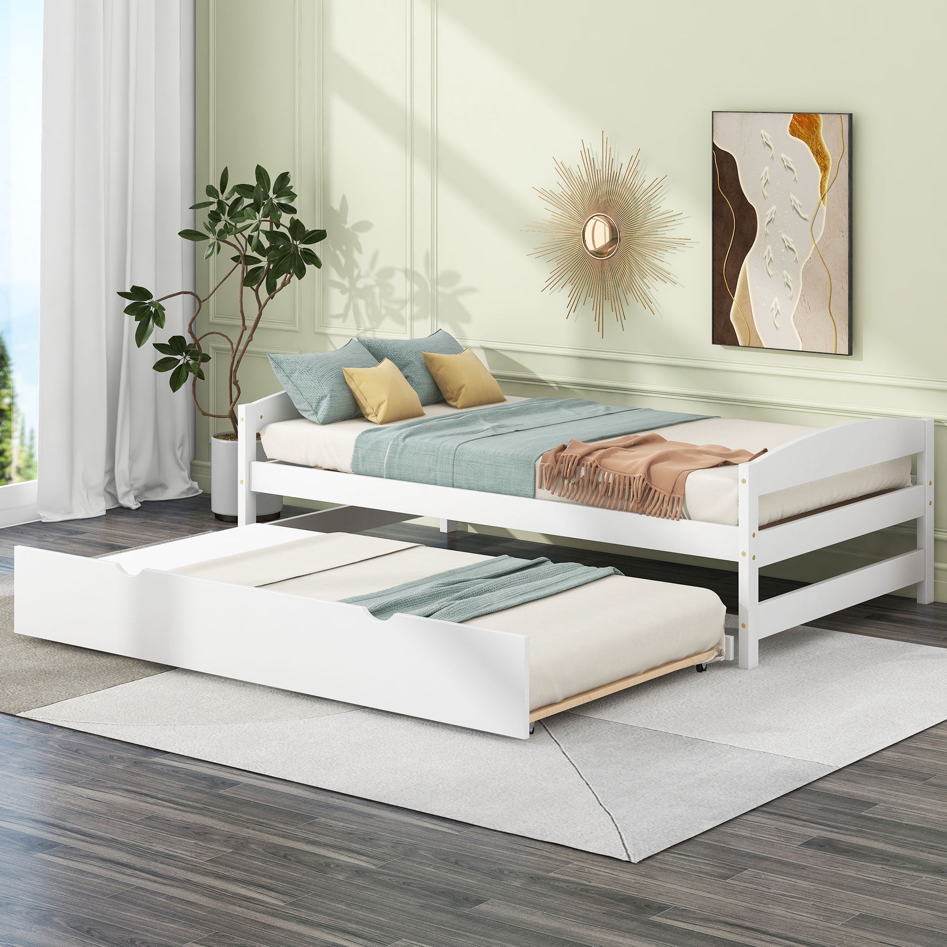 Platform Bed With Trundle - The Sleep Loft - Online Mattress Showroom NYC