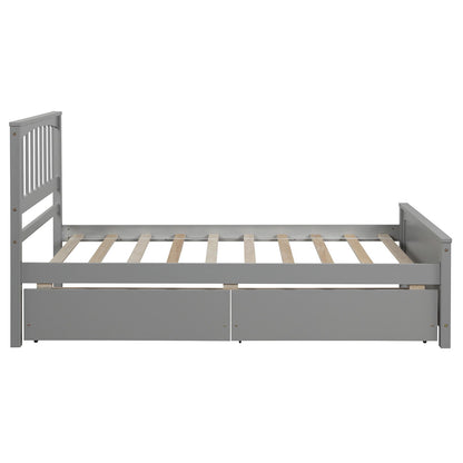 Platform Bed With Two Drawers - The Sleep Loft - Online Mattress Showroom NYC