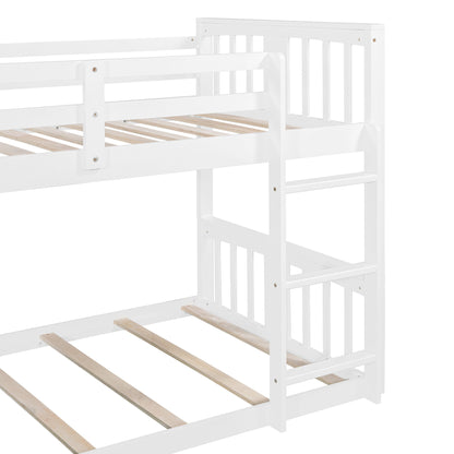 Bunk Bed With Convertible Ladder And Slide - The Sleep Loft - Online Mattress Showroom NYC