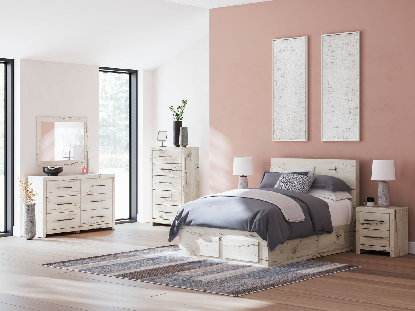 Lawroy - Panel Bed With Storage - The Sleep Loft - Online Mattress Showroom NYC