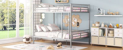 Steel Construction Bunk Bed - The Sleep Loft - Online Mattress Showroom NYC