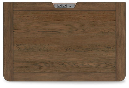 Cabalynn - Two Drawer Night Stand - Light Brown - The Sleep Loft - Online Mattress Showroom NYC