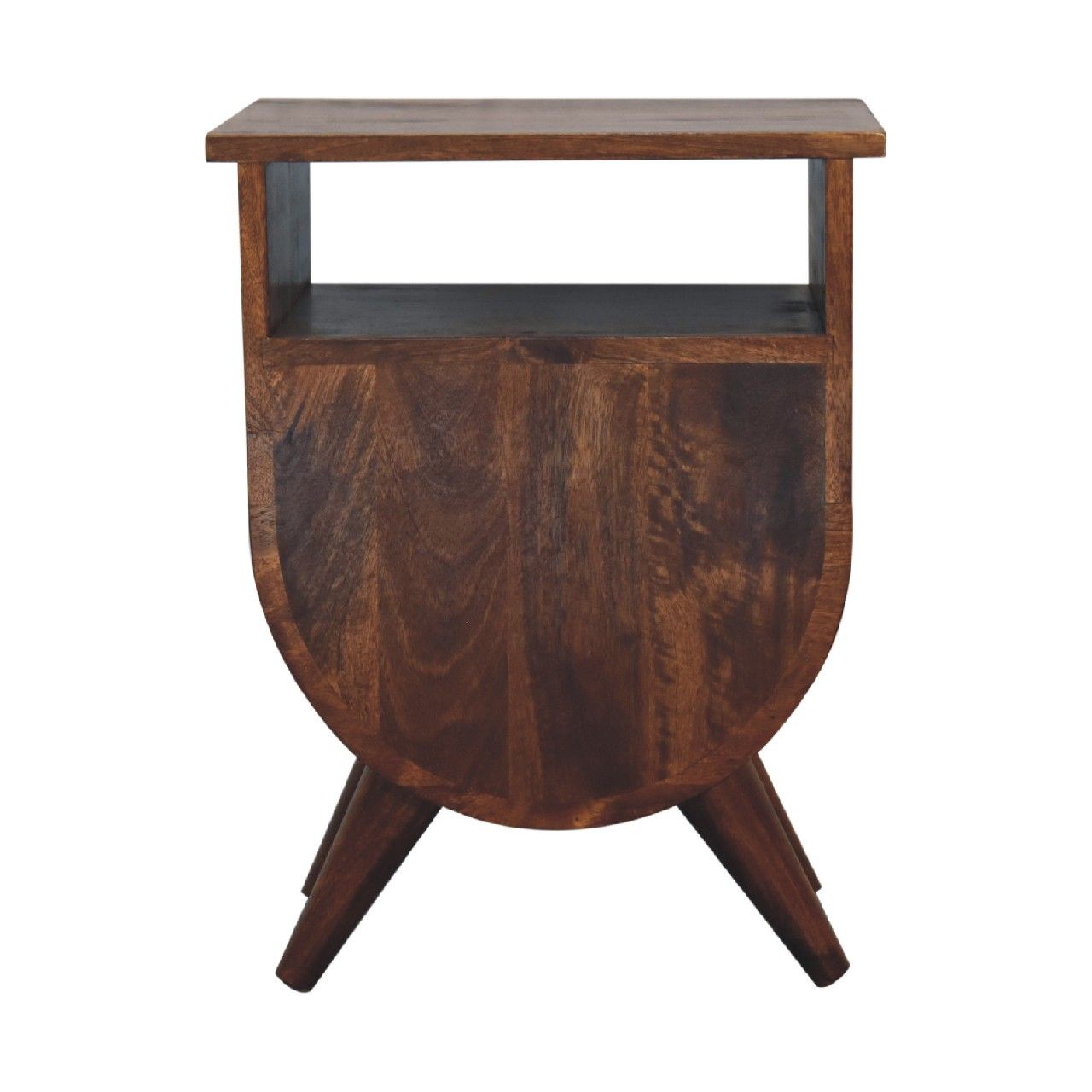 Split - Bedside Table - Chestnut - The Sleep Loft - Online Mattress Showroom NYC