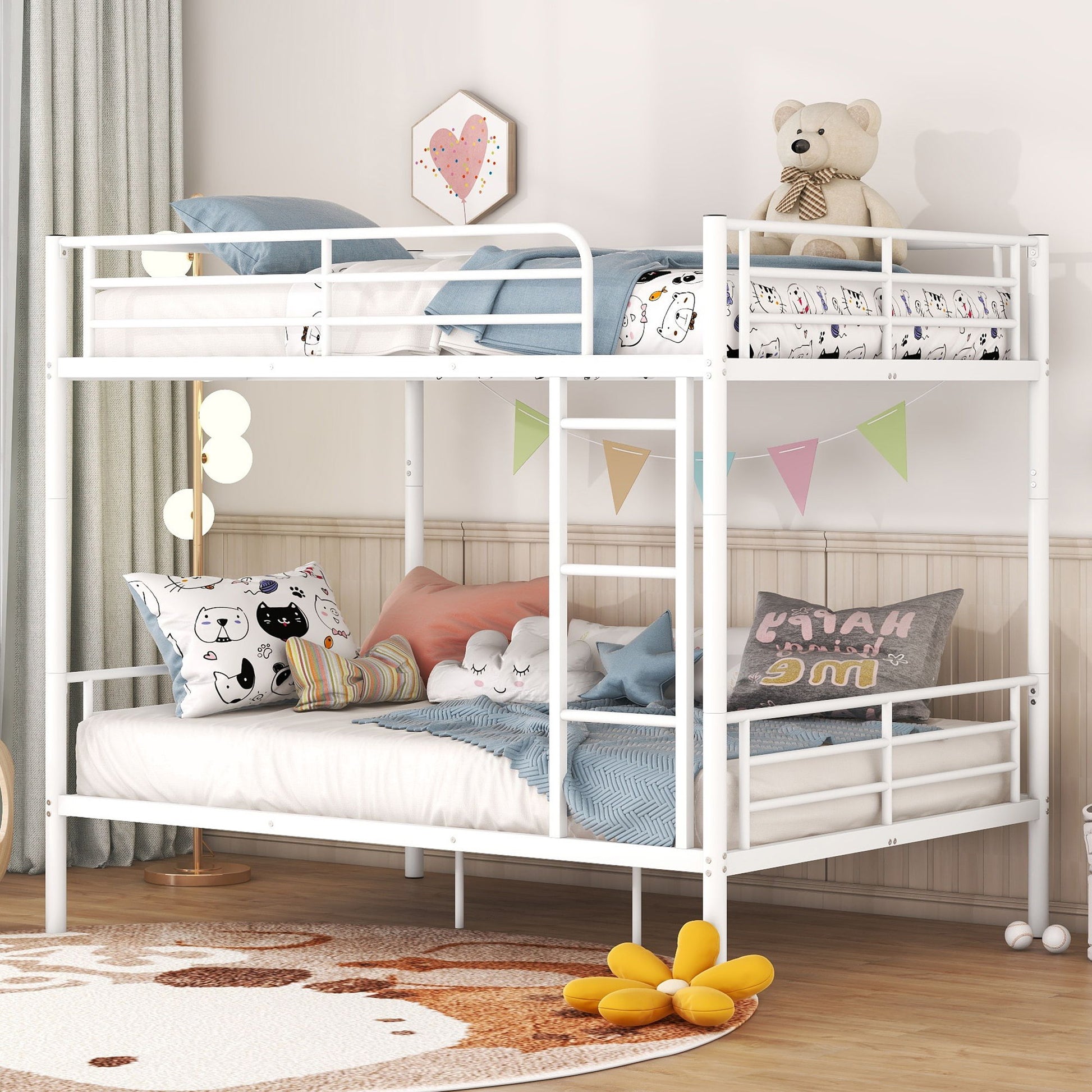 Steel Construction Bunk Bed - The Sleep Loft - Online Mattress Showroom NYC
