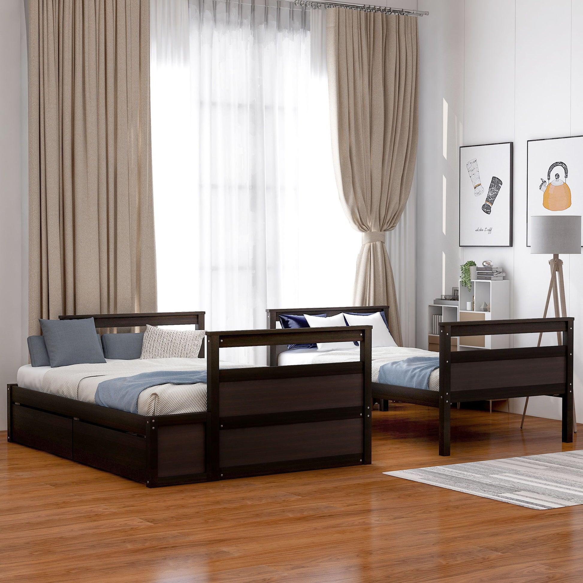 Bunk Bed With Storage - The Sleep Loft - Online Mattress Showroom NYC