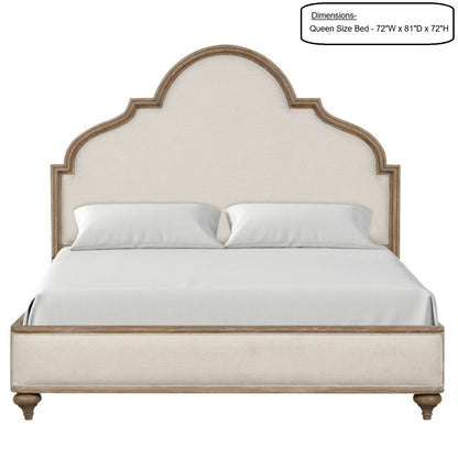 Gorgeous Classic Bed With Upholstered Bedframe