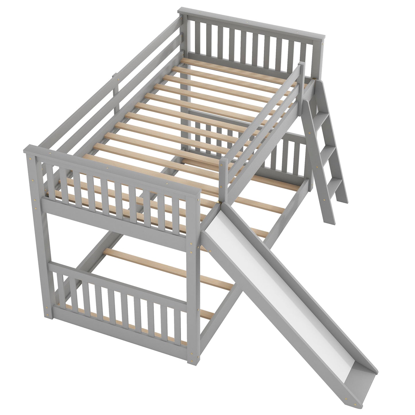 Bunk Bed & Convertible Slide And Ladder - The Sleep Loft - Online Mattress Showroom NYC