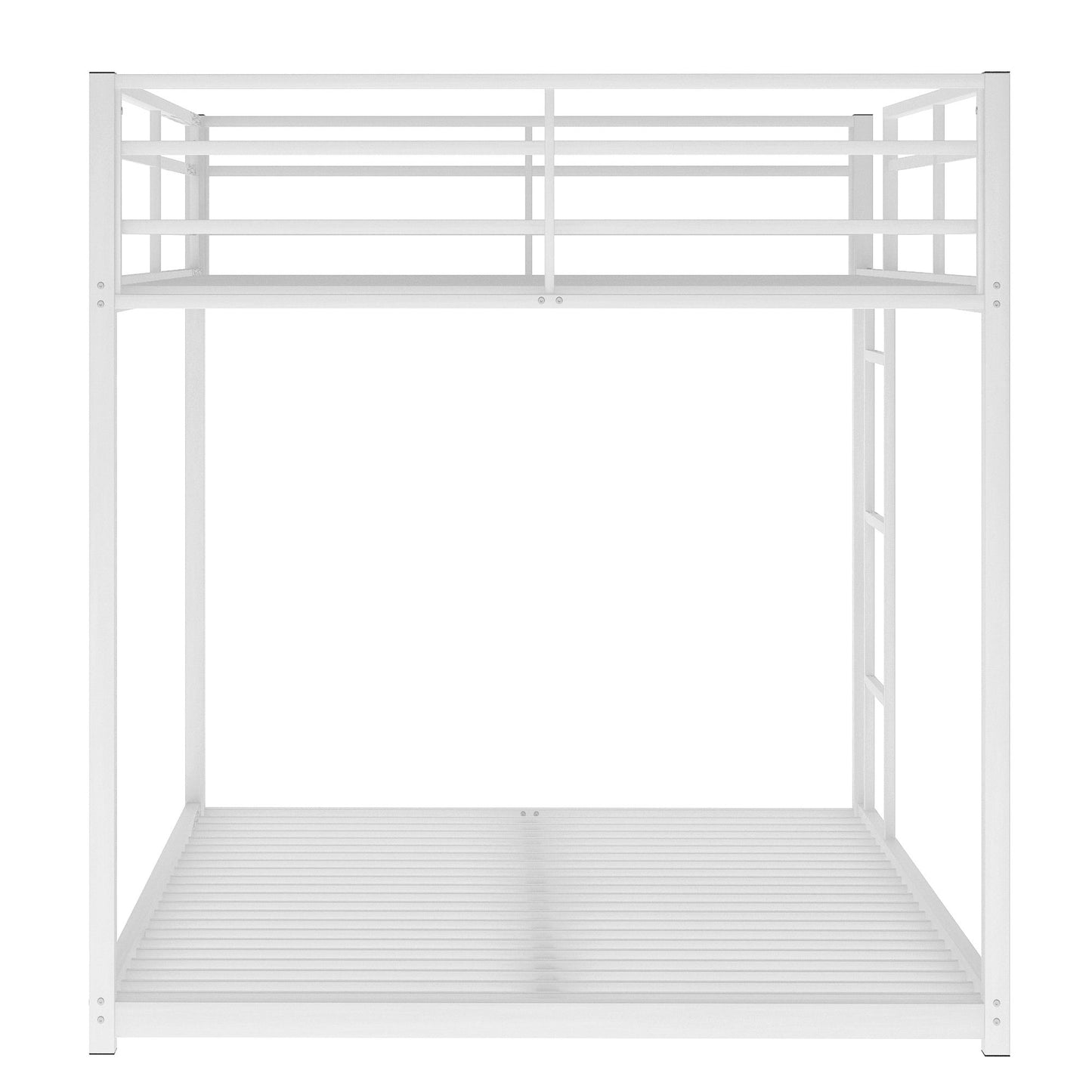 Metal Bunk Bed, Low Bunk Bed With Ladder - The Sleep Loft - Online Mattress Showroom NYC