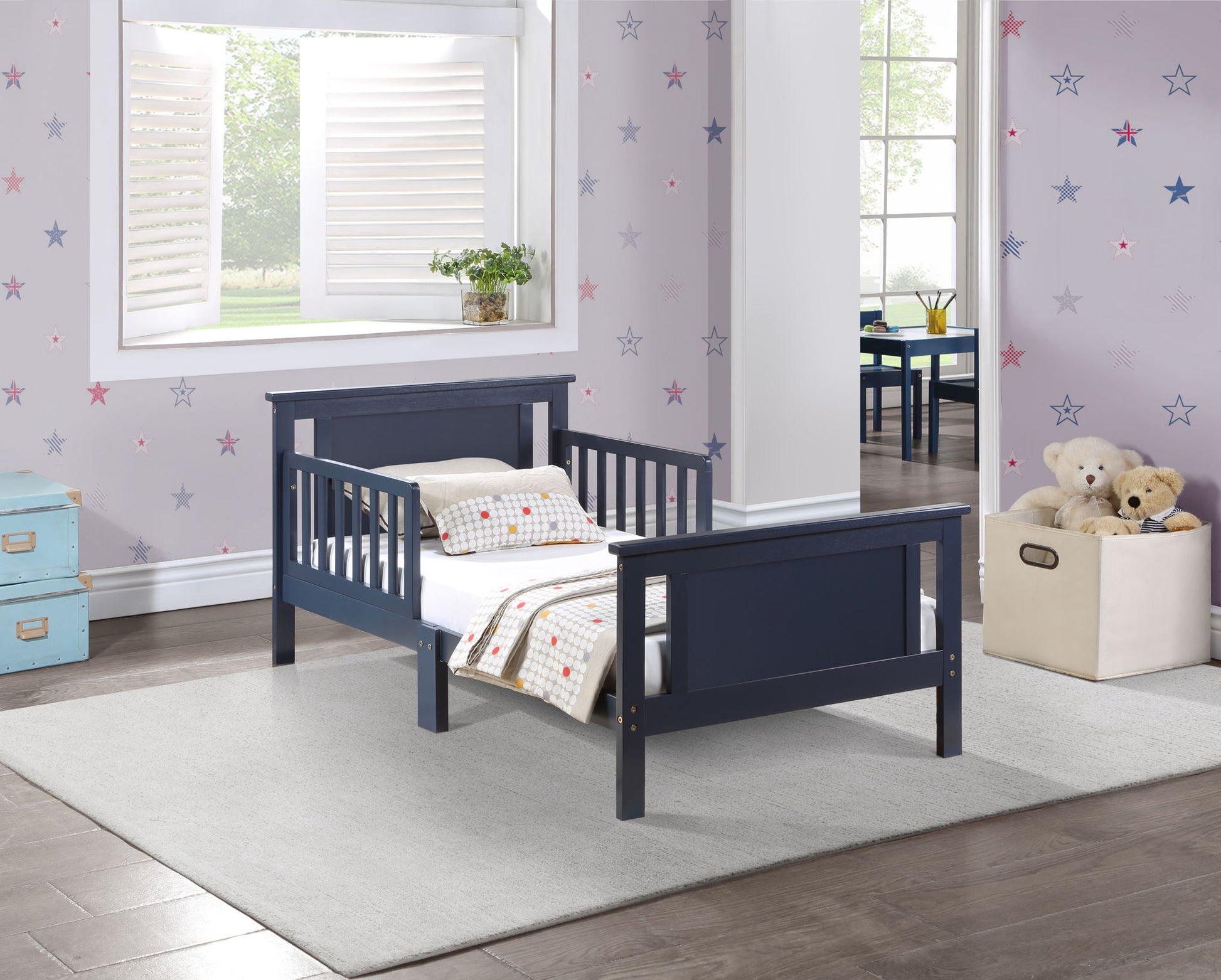 Connelly - Reversible Panel Toddler Bed - The Sleep Loft - Online Mattress Showroom NYC