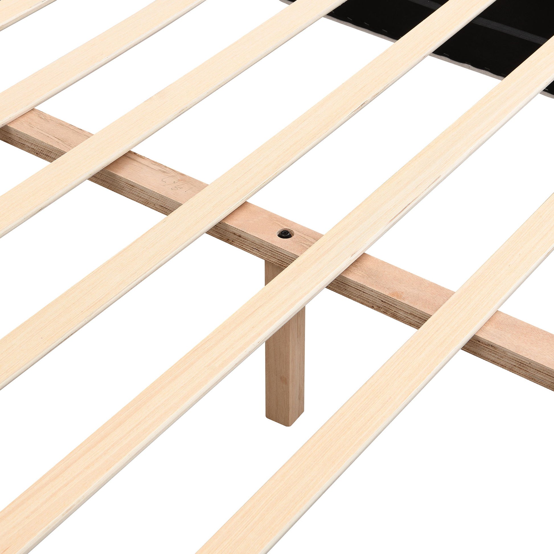 Queen Size Elegant Terry Upholstered Bed - White - The Sleep Loft - Online Mattress Showroom NYC