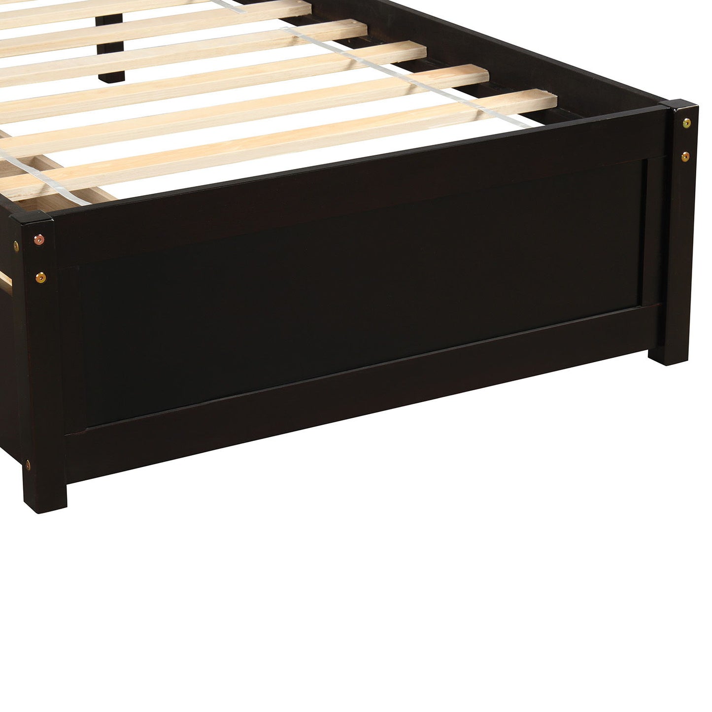 Platform Storage Bed Wood Bed Frame With Two Drawers And Headboard - The Sleep Loft - Online Mattress Showroom NYC