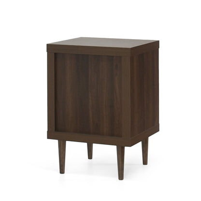 Nystrom - Single Drawer Nightstand - The Sleep Loft - Online Mattress Showroom NYC