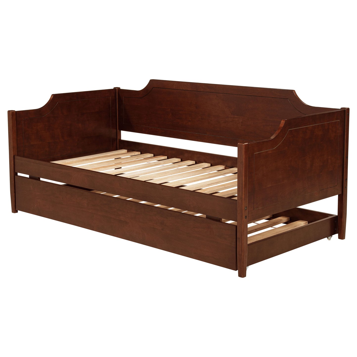 Twin Daybed With Trundle - Cherry - The Sleep Loft - Online Mattress Showroom NYC