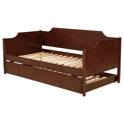 Twin Daybed With Trundle - Cherry - The Sleep Loft - Online Mattress Showroom NYC