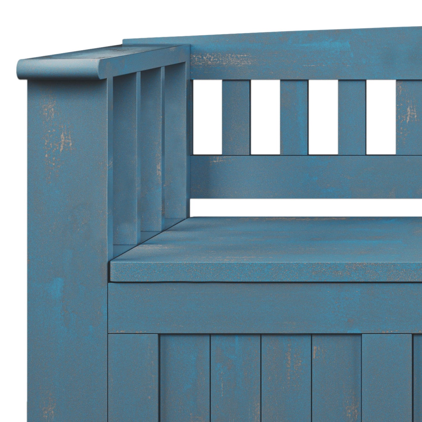Acadian - Entryway Storage Bench, Handcrafted - The Sleep Loft - Online Mattress Showroom NYC