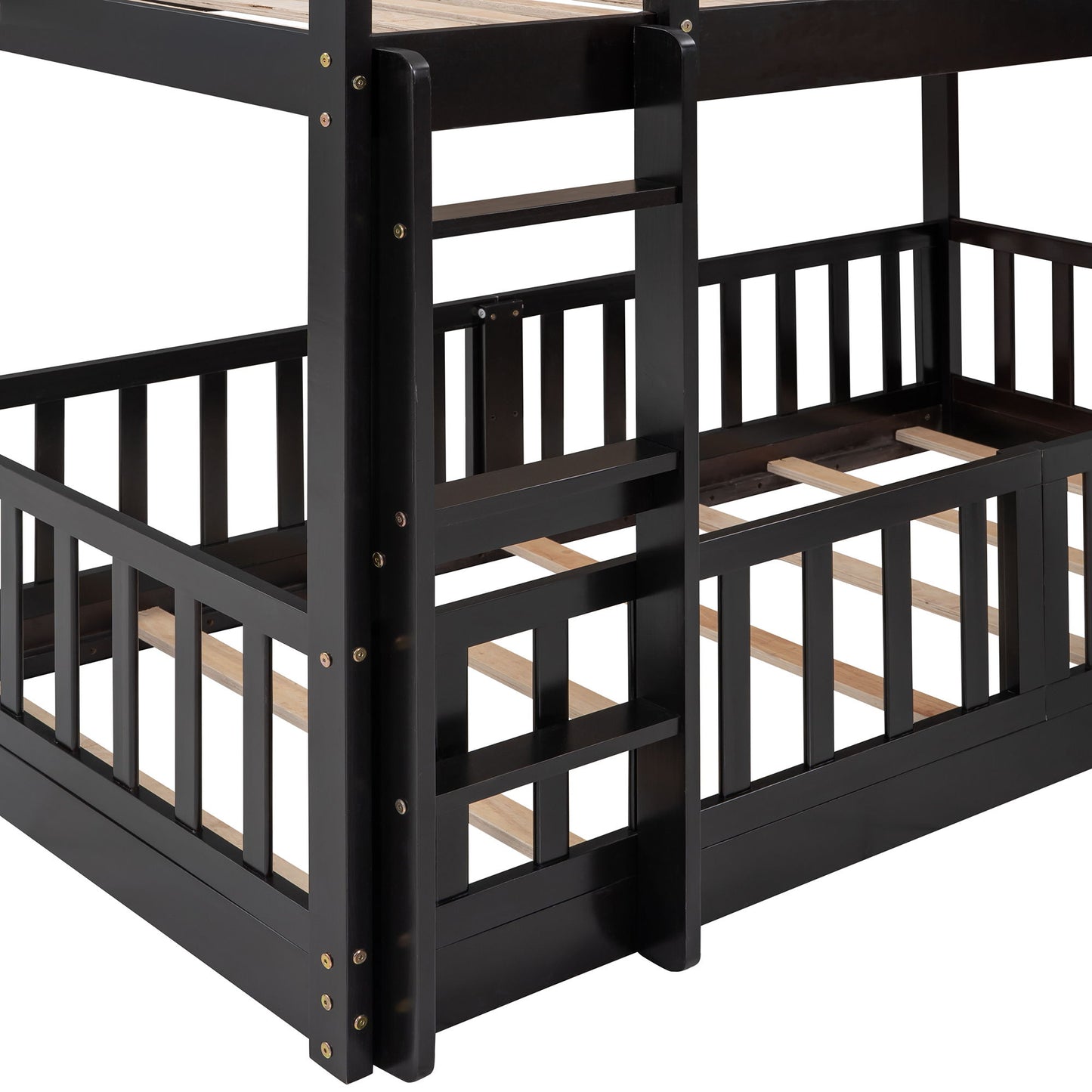Bunk Bed With Convertible Ladder And Slide - The Sleep Loft - Online Mattress Showroom NYC